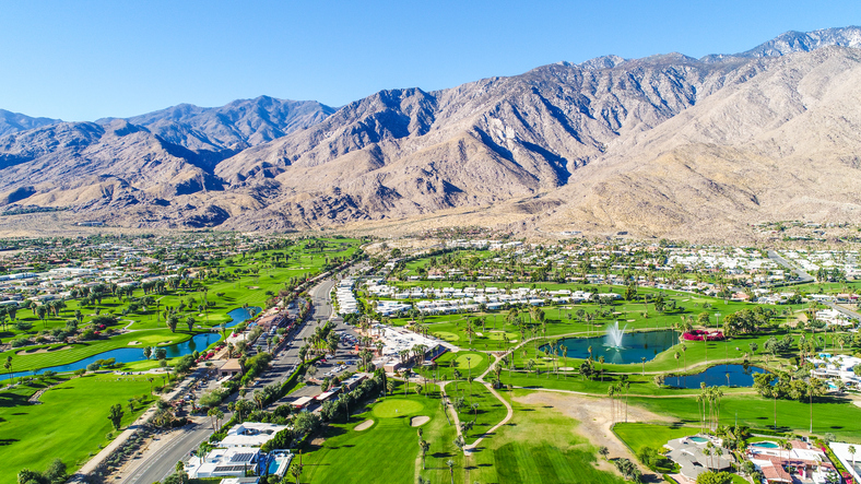 Panoramic Image of Rancho Mirage, CA